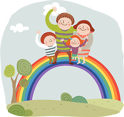 전신 나무 식물 구름 라이프스타일 여자 남자 딸 행복 아들 어린이 무지개 일러스트 가족 엄마 함께함 미소 웃음 사람 앉기 소녀 소년 여러명 성인 라이프 부모 화목 자녀 아빠 국내일러스트 AI파일 자연요소 감정 다수 컨셉 관계 모션 표정 생활 파일형식 벡터