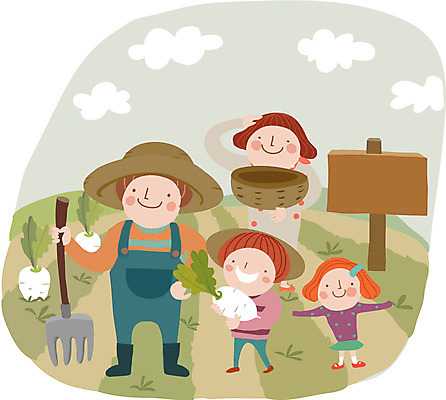 전신 구름 라이프스타일 여자 남자 딸 행복 아들 어린이 밭 채소 일러스트 가족 엄마 함께함 서기 미소 웃음 사람 소녀 소년 여러명 성인 라이프 부모 바구니 농사 화목 팻말 자녀 아빠 무 귀농 갈퀴 무밭 국내일러스트 AI파일 자연요소 감정 다수 컨셉 농업 관계 모션 뿌리채소 프레임 표정 생활 파일형식 벡터