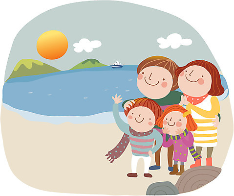전신 구름 라이프스타일 여자 남자 딸 행복 아들 어린이 바다 일러스트 가족 엄마 함께함 서기 미소 웃음 사람 소녀 소년 여러명 성인 해변 라이프 부모 태양 일출 화목 달력 자녀 아빠 1월 선박 국내일러스트 AI파일 자연요소 감정 다수 컨셉 수상교통 관계 모션 표정 생활 노을 날짜 파일형식 벡터