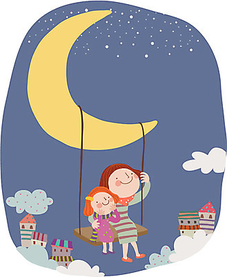 전신 구름 라이프스타일 여자 딸 행복 어린이 일러스트 가족 엄마 주택 함께함 미소 웃음 사람 앉기 소녀 성인 두명 건물 라이프 부모 화목 달 자녀 저녁 초승달 그네 그네타기 여자만 국내일러스트 AI파일 자연요소 건축물 감정 컨셉 관계 모션 놀이 표정 생활 야간 파일형식 벡터