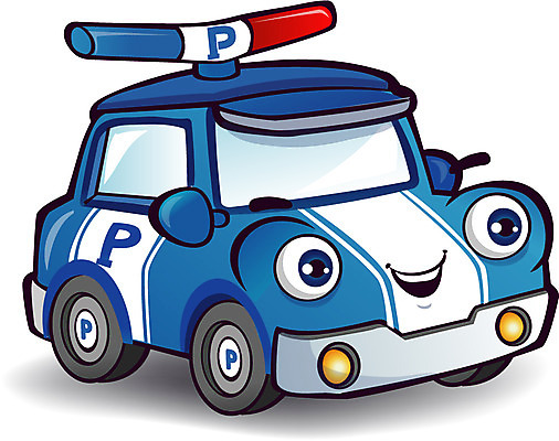 캐릭터 육상교통 교통수단 교통 일러스트 승용차 자동차 사람없음 경찰 경찰차 자동차캐릭터 일러캐릭터 AI파일 직업 파일형식 벡터