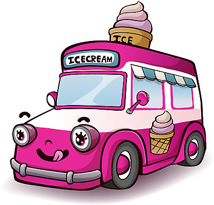 캐릭터 육상교통 교통수단 교통 일러스트 자동차 아이스크림 버스 사람없음 자동차캐릭터 일러캐릭터 AI파일 디저트 대중교통 파일형식 벡터