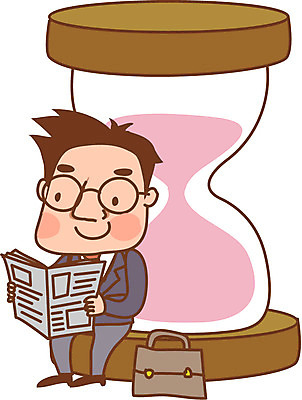 클립아트 캐릭터 남자 시계 서류가방 가방 일러스트 비즈니스 한명 미소 웃음 사람 정장 성인 비즈니스라이프 시간 비즈니스맨 신문 신문읽기 비즈니스캐릭터 모래시계 남자만 남자한명만 성인남자만 성인만 일러캐릭터 AI파일 1 라이프스타일 잡화 옷 모래 표정 간행물 직장인 뉴스 읽기 파일형식 벡터