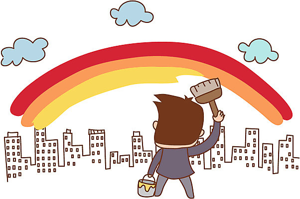 클립아트 구름 캐릭터 남자 무지개 일러스트 비즈니스 페인팅 통 한명 사람 정장 빌딩 성인 건물 비즈니스라이프 페인트 도시 붓 비즈니스맨 색칠 페인트칠 비즈니스캐릭터 페인트통 페인트붓 남자만 남자한명만 성인남자만 성인만 일러캐릭터 AI파일 자연요소 1 라이프스타일 건축물 옷 직장인 파일형식 벡터