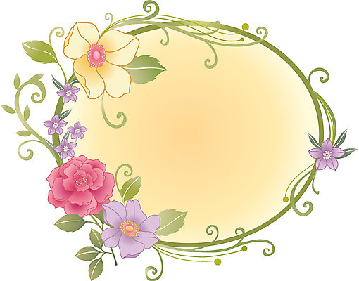 식물 배너 꽃 백그라운드 무늬 꽃무늬 꽃백그라운드 일러스트 자연 안내 프레임 틀 사람없음 원형 알림 국내일러스트 AI파일 도형 생태계 파일형식 벡터