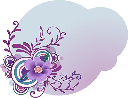 식물 배너 꽃 컬러 백그라운드 무늬 꽃무늬 꽃백그라운드 일러스트 자연 안내 프레임 틀 사람없음 보라색 알림 국내일러스트 AI파일 생태계 파일형식 벡터