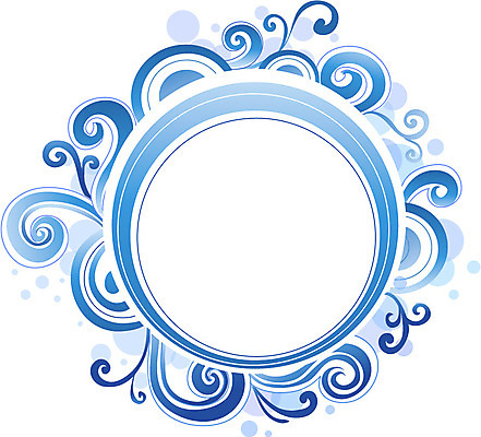 배너 컬러 백그라운드 무늬 일러스트 안내 프레임 틀 사람없음 파란색 원형 알림 국내일러스트 AI파일 도형 파일형식 벡터