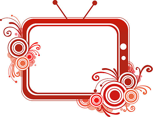 배너 컬러 백그라운드 무늬 일러스트 안내 프레임 안테나 사각틀 틀 사람없음 빨간색 사각형 텔레비전 가전제품 원형 알림 국내일러스트 AI파일 도형 통신 전자제품 파일형식 벡터