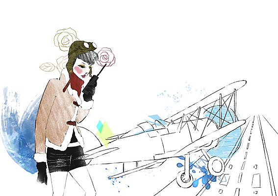 PSD 우먼라이프 라이프스타일 여자 교통수단 포즈 교통 일러스트 비행기 한명 서기 사람 성인 라이프 뷰티 파일럿 무전기 무전 여자만 여자한명만 성인여자만 성인만 국내일러스트 직업 1 통신 항공교통 모션 무선통신 대중교통 생활 파일형식