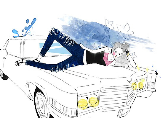 전신 PSD 우먼라이프 라이프스타일 여자 교통수단 포즈 교통 일러스트 자동차 한명 사람 성인 라이프 눕기 뷰티 여자만 여자한명만 성인여자만 성인만 국내일러스트 1 육상교통 모션 생활 파일형식