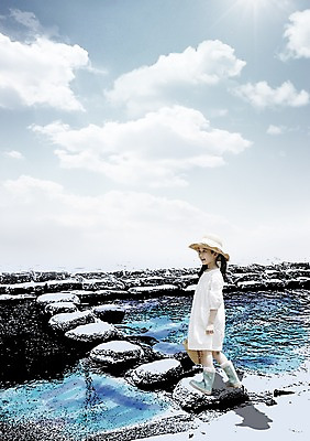 전신 PSD 구름 편집이미지 모자 라이프스타일 여자 어린이라이프 어린이 가방 자연 하늘 장화 한명 서기 미소 웃음 들기 사람 동양인 소녀 옆모습 계곡 유치원생 한국인 돌_바위 관찰 체험학습 개울 돌다리 자연학습 여자만 여자한명만 어린이만 소녀만 소녀한명만 이미지편집 자연요소 1 잡화 뷰포인트 신발 모션 표정 인종 생활 강 다리_건축물 체험 생태계 파일형식