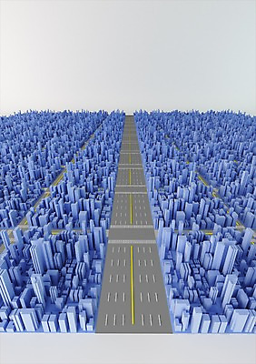 PSD 편집이미지 건축물 현대건축 도로 길 설계 거리 풍경 빌딩 사람없음 건물 그래픽 파란색 3D소스 3D 모형 차도 설계도 도시 횡단보도 입체 편집소스 차선_도로 편집3D 건축 컬러 컨셉 교통시설 건설업 보행로 디지털합성 파일형식