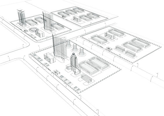 PSD 편집이미지 건축물 현대건축 도로 길 가로등 설계 풍경 빌딩 사람없음 건물 그래픽 3D소스 3D 모형 설계도 도시 입체 투시도 편집소스 편집3D 공공시설 건축 컨셉 교통시설 건설업 디지털합성 그림 파일형식