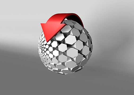 모양 도형 PSD 편집이미지 화살표 조각 사람없음 그래픽 빨간색 3D소스 3D 회색 원형 방향 입체 순환 둥근모양 편집소스 편집3D 컬러 모션 디지털합성 파일형식