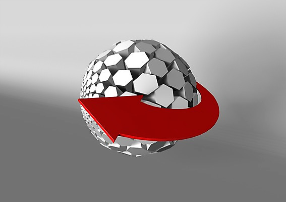 모양 도형 PSD 편집이미지 화살표 조각 사람없음 그래픽 빨간색 3D소스 3D 회색 원형 방향 입체 순환 둥근모양 편집소스 편집3D 컬러 모션 디지털합성 파일형식