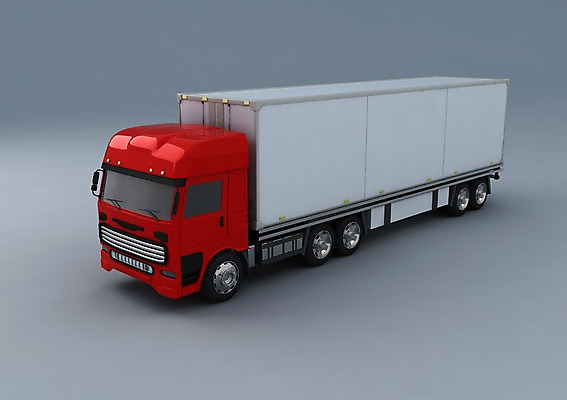 PSD 편집이미지 교통수단 자동차 사람없음 그래픽 3D소스 3D 트럭 화물 운송업 컨테이너 배송 입체 대형차 덤프트럭 편집소스 편집3D 산업 육상교통 교통 디지털합성 파일형식