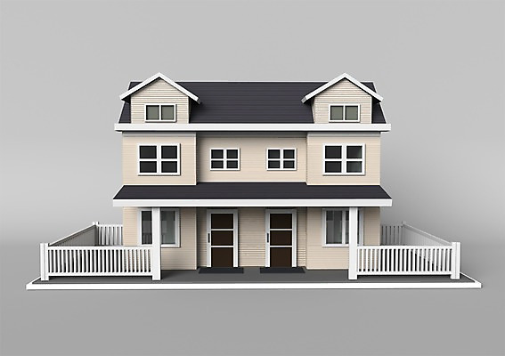 PSD 편집이미지 건축물 창문 주택 사람없음 건물 그래픽 울타리 3D소스 3D 문 모형 미니어처 입체 현관문 이층집 편집소스 편집3D 건축 담장 디지털합성 파일형식