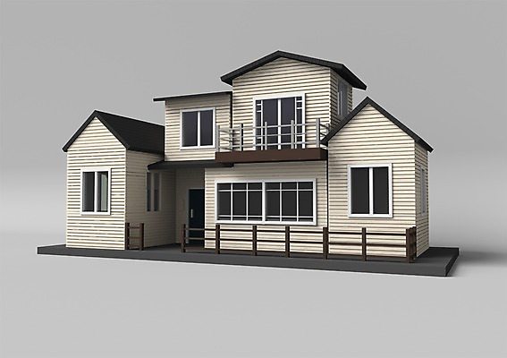 PSD 편집이미지 건축물 창문 주택 사람없음 건물 그래픽 울타리 3D소스 3D 문 모형 미니어처 발코니 입체 현관문 이층집 편집소스 편집3D 건축 담장 디지털합성 파일형식