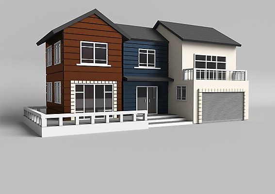 PSD 편집이미지 건축물 창문 주택 사람없음 건물 그래픽 울타리 3D소스 3D 문 모형 계단 미니어처 입체 현관문 주차장 이층집 편집소스 편집3D 건축 담장 디지털합성 파일형식