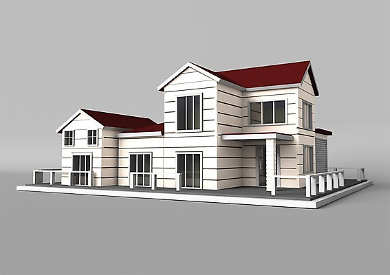 PSD 편집이미지 건축물 창문 주택 사람없음 건물 그래픽 울타리 3D소스 3D 문 모형 미니어처 입체 현관문 이층집 편집소스 편집3D 건축 담장 디지털합성 파일형식