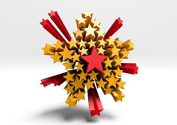 모양 PSD 편집이미지 별 그림자 사람없음 그래픽 빨간색 노란색 3D소스 3D 입체 스타 편집소스 편집3D 자연요소 컬러 디지털합성 파일형식