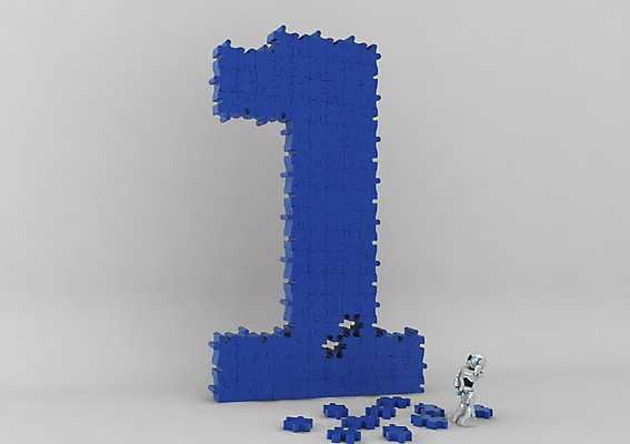 PSD 편집이미지 캐릭터 1 조각 과학 미래 첨단산업 3D캐릭터 사람없음 그래픽 숫자 3D소스 3D 놀이용품 게임 퍼즐 인조인간 게임용품 로봇 입체 첨단과학 퍼즐조각 아라비아숫자 로봇산업 편집소스 4차산업 편집3D 문자 산업 컨셉 놀이 디지털합성 오브젝트 파일형식