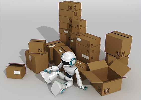 PSD 편집이미지 캐릭터 과학 포장 미래 첨단산업 3D캐릭터 사람없음 그래픽 상자 3D소스 3D 인조인간 로봇 배송 입체 택배 첨단과학 택배상자 로봇산업 편집소스 4차산업 편집3D 산업 컨셉 운송업 디지털합성 파일형식