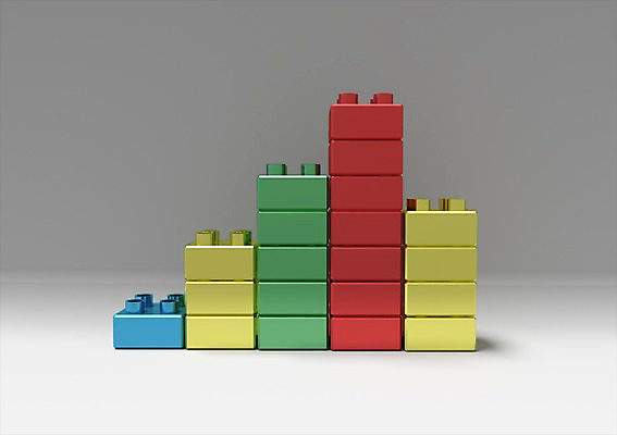 PSD 비즈니스 통계 수치 그래프 사람없음 그래픽 장난감 3D소스 3D 놀이용품 자료 블록 표 막대그래프 입체 레고 디지털합성 오브젝트 파일형식