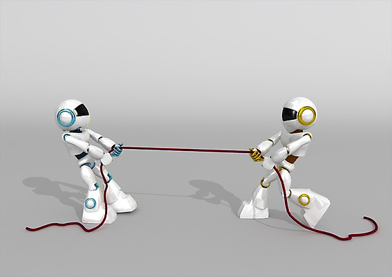 PSD 편집이미지 캐릭터 밧줄 줄 과학 미래 첨단산업 3D캐릭터 사람없음 그래픽 3D소스 3D 경쟁 당기기 인조인간 로봇 입체 첨단과학 줄다리기 로봇산업 편집소스 4차산업 편집3D 산업 컨셉 모션 놀이 디지털합성 파일형식