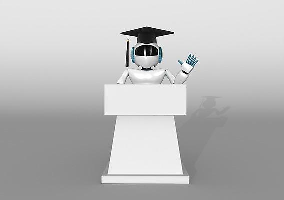 PSD 편집이미지 캐릭터 모자 과학 학사모 졸업 미래 졸업식 첨단산업 3D캐릭터 사람없음 그래픽 3D소스 3D 인조인간 로봇 입체 첨단과학 단상 로봇산업 편집소스 4차산업 편집3D 모자_잡화 잡화 교육 산업 컨셉 디지털합성 파일형식