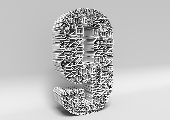 PSD 편집이미지 영어 사람없음 그래픽 숫자 3D소스 3D 구 9 입체 아라비아숫자 편집소스 편집3D 문자 디지털합성 파일형식