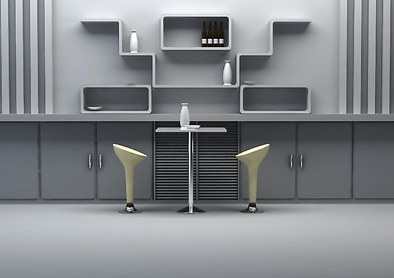 PSD 편집이미지 거실 의자 탁자 선반 사람없음 그래픽 인테리어 3D소스 3D 응접실 병 입체 편집소스 편집3D 식기 디자인 가구 디지털합성 파일형식