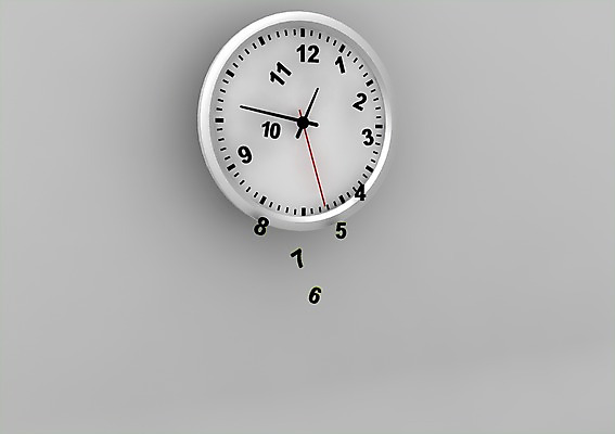 PSD 편집이미지 시계 생활용품 사람없음 그래픽 숫자 3D소스 3D 시간 시곗바늘 벽시계 입체 오브젝트 분침 시침 초침 편집소스 편집3D 문자 디지털합성 파일형식