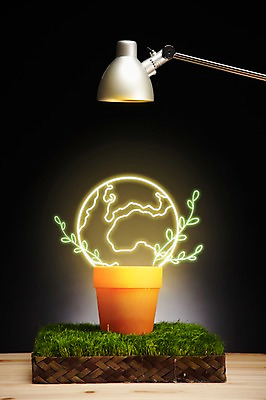 PSD 식물 편집이미지 화분 지구 캠페인 비즈니스 페인팅 전등 조명 잔디 사람없음 초록색 빛 지구본 자연보호 그린캠페인 광선 스탠드 풀 에코 라이트페인팅 이미지편집 컬러 자연 환경 보호 파일형식