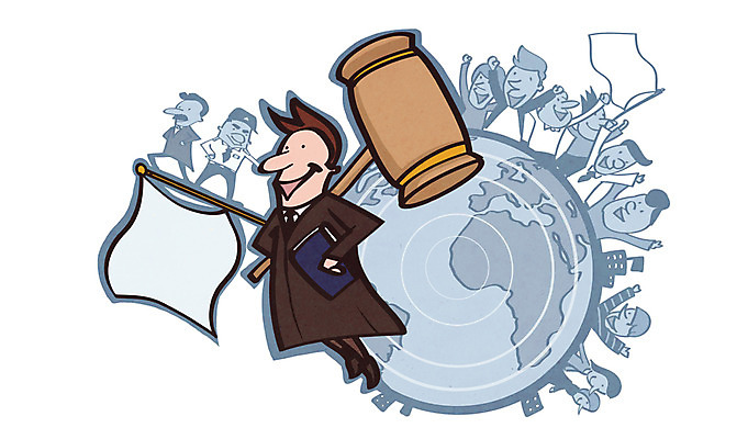 PSD 남자 지구 일러스트 미소 웃음 사람 빌딩 여러명 성인 건물 깃발 가운 판사복 선택 법률가 판사 검사_법률가 법 의사봉 재판 법관 공정 판결 법원 법의 변호사 제헌절 남자만 성인남자만 성인만 국내일러스트 직업 건축물 옷 다수 컨셉 표정 국경일 파일형식