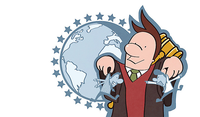 PSD 남자 지구 일러스트 사람 여러명 성인 가운 판사복 선택 법률가 판사 검사_법률가 싸움 법 의사봉 재판 법관 공정 판결 법원 법의 변호사 제헌절 남자만 성인남자만 성인만 국내일러스트 직업 옷 다수 컨셉 모션 국경일 파일형식