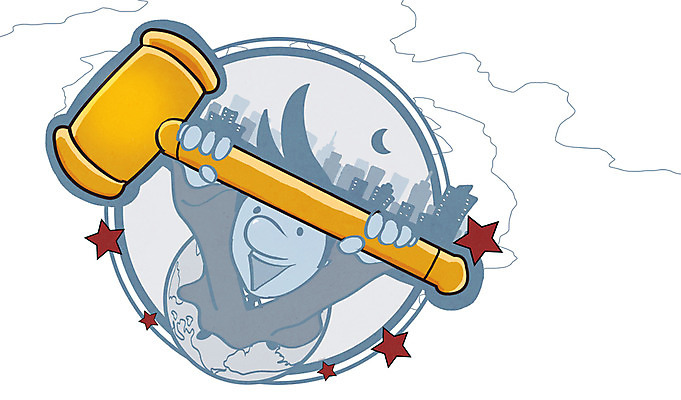 PSD 남자 지구 일러스트 한명 미소 웃음 사람 빌딩 성인 건물 가운 판사복 선택 법률가 판사 검사_법률가 법 의사봉 재판 법관 공정 판결 법원 법의 변호사 제헌절 남자만 남자한명만 성인남자만 성인만 국내일러스트 직업 1 건축물 옷 컨셉 표정 국경일 파일형식