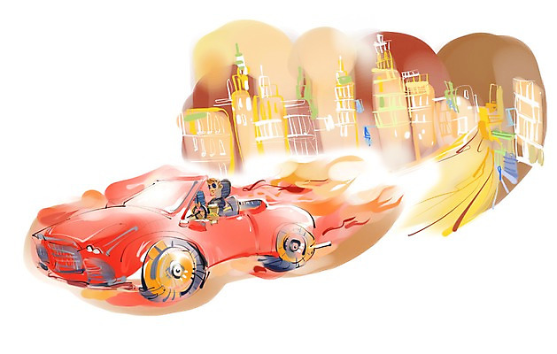 PSD 라이프스타일 남자 교통수단 교통 일러스트 자동차 한명 미소 웃음 사람 빌딩 성인 취미 건물 라이프 드라이브 운전 모던 모던라이프 모던피플 남자만 남자한명만 성인남자만 성인만 국내일러스트 1 건축물 육상교통 모션 표정 생활 파일형식