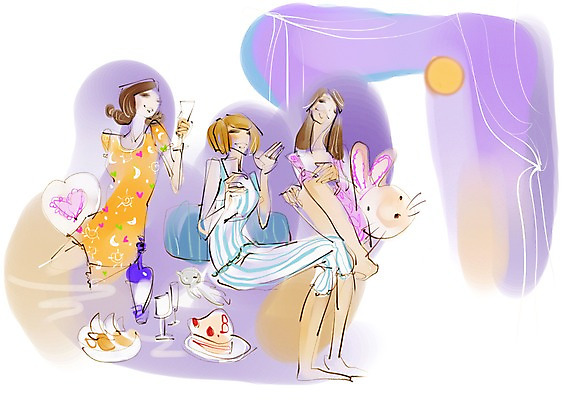 PSD 라이프스타일 여자 와인잔 일러스트 잔 주류 미소 웃음 사람 이벤트 여러명 성인 라이프 컵 파티 와인 잠옷 모임 모던 파자마파티 수다 모던라이프 모던피플 여자만 성인여자만 성인만 국내일러스트 식기 옷 음료 다수 술잔 표정 대화 생활 파일형식