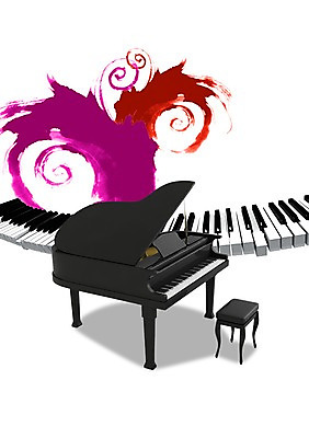 PSD 편집 편집이미지 악기 백그라운드 의자 사람없음 3D 피아노건반 건반 피아노 건반악기 그랜드피아노 피아노의자 편집3D 음악 가구 디지털합성 파일형식