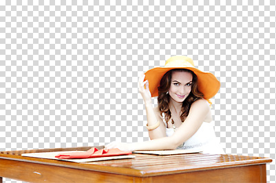 서양인 외국인 백인 편집 편집이미지 모자 우먼라이프 라이프스타일 응시 여자 포즈 모션 탁자 휴식 한명 미소 웃음 사람 앉기 상반신 20대 성인 취미 비치모자 PNG 여자만 여자한명만 성인여자만 청년만 청년여자만 성인한명만 청년여자한명만 성인여자한명만 성인만 편집소스 모자_잡화 1 시선 잡화 가구 컨셉 표정 인종 청년 생활 파일형식