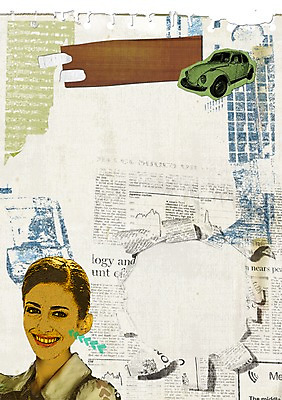 PSD 배너 여자 교통수단 백그라운드 교통 일러스트 자동차 안내 프레임 틀 한명 미소 웃음 사람 상반신 신문 알림 퓨전 팝아트 특별함 여자만 여자한명만 국내일러스트 1 육상교통 컨셉 표정 간행물 뉴스 그림 파일형식