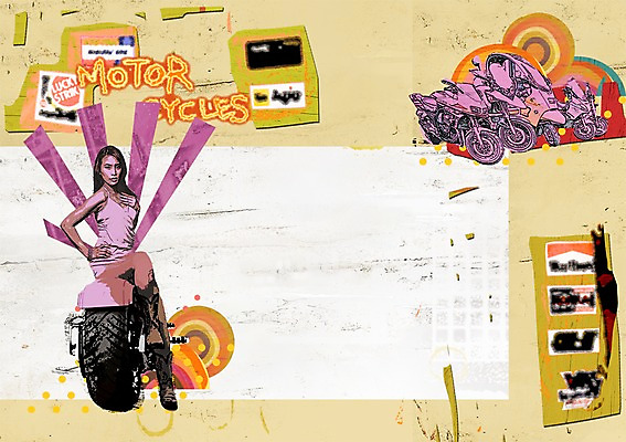 전신 PSD 여자 교통수단 백그라운드 교통 일러스트 한명 미소 웃음 사람 앉기 스쿠터 오토바이 퓨전 팝아트 특별함 여자만 여자한명만 국내일러스트 1 컨셉 모션 표정 바이크 그림 파일형식