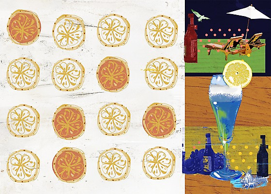 PSD 동물 계절 음료 백그라운드 일러스트 갈매기 조류 잔 사람없음 컵 여름 파라솔 칵테일 병 퓨전 선베드 팝아트 특별함 국내일러스트 식기 컨셉 의자 주류 그림 파일형식