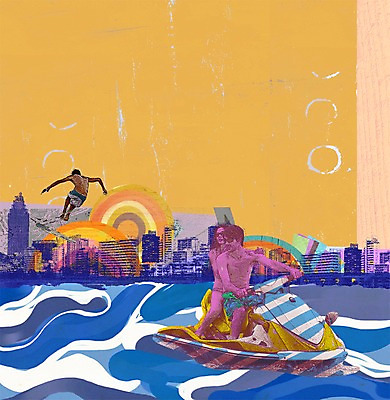 전신 PSD 커플 계절 여자 남자 한쌍 바다 백그라운드 일러스트 휴가 서기 미소 웃음 사람 빌딩 여러명 해변 건물 여름 여름휴가 바캉스 바이크 서핑보드 쌍 서핑 퓨전 팝아트 특별함 국내일러스트 건축물 육상교통 다수 컨셉 관계 모션 표정 수상스포츠 보드_스포츠 그림 파일형식 여름_계절