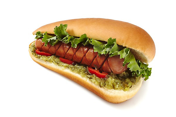 포토 JPG 스튜디오촬영 음식 빵 채소 파프리카 패스트푸드 서양음식 실내 요리 누끼 사람없음 소시지 양상추 상추 피클 핫도그 고칼로리 칼집 국내포토 내부 가공식품 인스턴트 칼로리 절임 파일형식