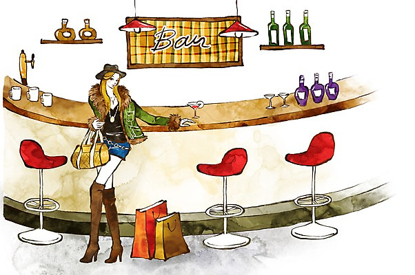 PSD 모자 우먼라이프 라이프스타일 여자 패션 의자 가방 일러스트 조명 잔 한명 미소 웃음 사람 성인 라이프 컵 쇼핑 종이봉투 쇼핑백 바 선술집 술집 여자만 여자한명만 성인여자만 성인만 국내일러스트 1 식기 잡화 가구 봉투 표정 생활 파일형식