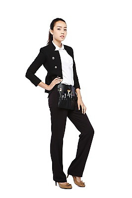 포토 JPG 스튜디오촬영 전신 외국인 해외기획촬영 직업 우먼라이프 라이프스타일 2012년태국 여자 구두 허리손 실내 한명 서기 누끼 사람 동양인 정장 20대 성인 옆모습 화장 뷰티 화장품 화장용품 도구 붓 전문직 메이크업아티스트 브러쉬세트 브러쉬케이스 벨트색 브러쉬벨트색 의료성형뷰티 여자만 여자한명만 성인여자만 청년만 청년여자만 성인한명만 청년여자한명만 성인여자한명만 성인만 국내포토 1 옷 뷰포인트 포즈 신발 모션 인종 청년 내부 생활 미용용품 힙색 파일형식