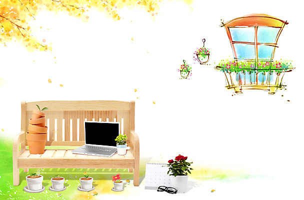 PSD 나무 식물 템플릿 편집이미지 배너 꽃 화분 안경 화초 백그라운드 잎 벤치 의자 창문 나뭇잎 안내 프레임 알림판 잔디 초원 사람없음 노트북 컴퓨터 새싹 달력 알림 뿔테안경 이미지편집 잡화 가구 전자제품 파일형식