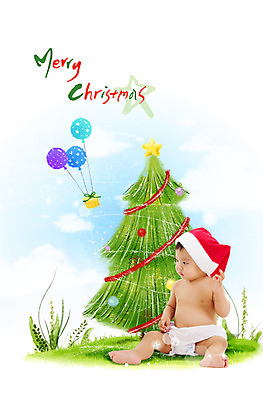 전신 PSD 나무 식물 편집 편집이미지 모자 기념일 남자 크리스마스 산타모자 선물 한명 사람 앉기 동양인 이벤트 크리스마스트리 한국인 아기 풍선 남자만 남자한명만 아기만 남자아기만 남자아기한명만 이미지편집 모자_잡화 1 잡화 모션 인종 파일형식